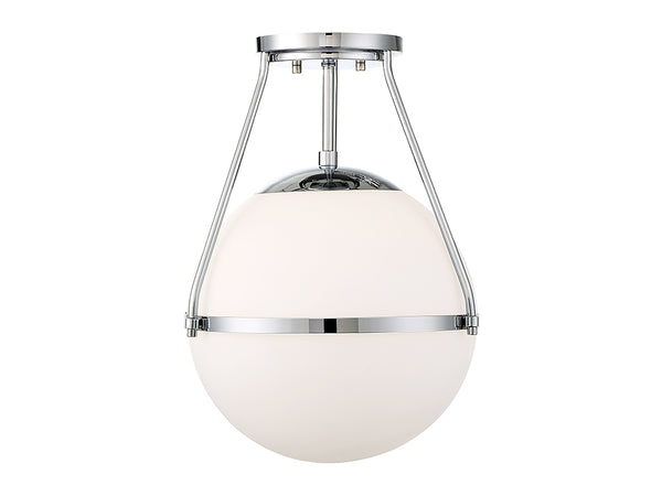 Meridian One Light Semi-Plafonnier