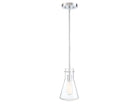 Meridian M70063CH One Light Pendant in Chrome