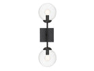 Meridian M90001-BK Deux lampes Murale en noir