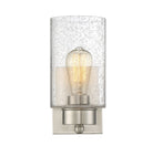Lumière Meridian M90013BN Une seule lampe Murale en nickel brossé