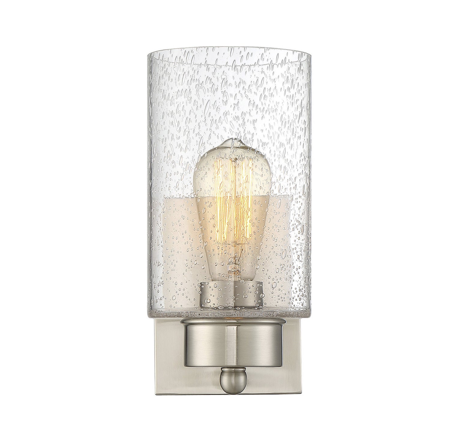 Lumière Meridian M90013BN Une seule lampe Murale en nickel brossé