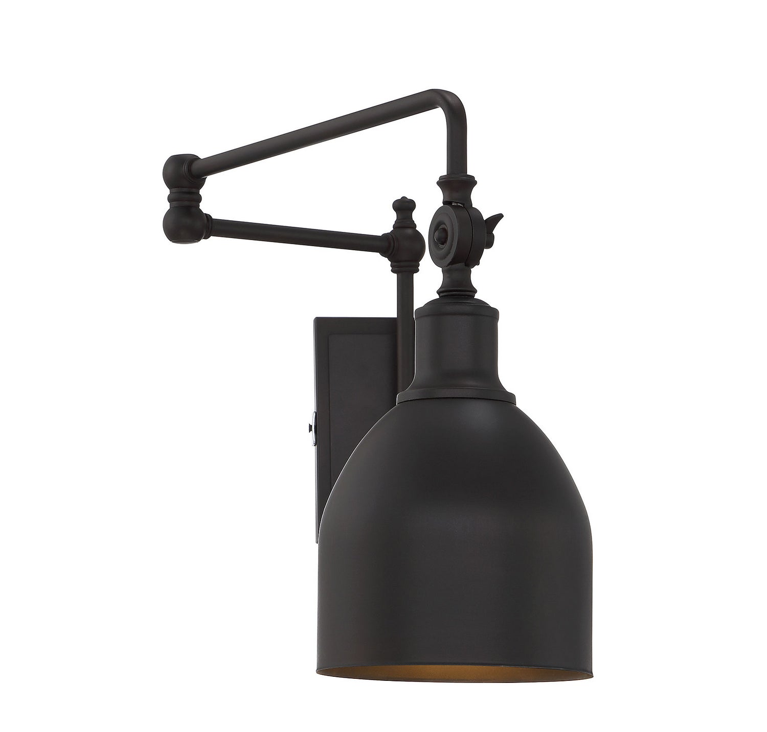 Meridian M90019ORB One Light Wall Sconce in Oil Rubbed Bronze