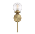 Lumière Meridian M90025NB Une lampe Murale en laiton naturel
