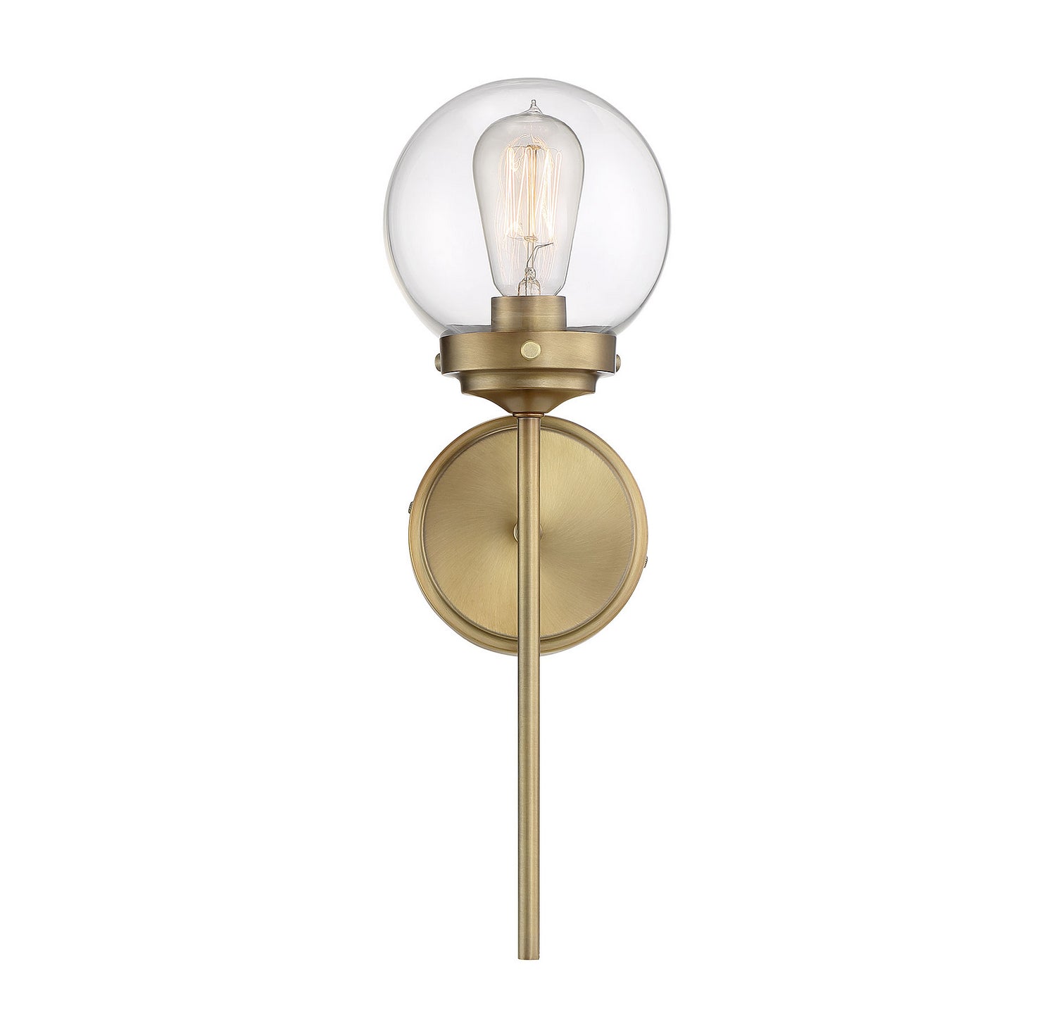 Lumière Meridian M90025NB Une lampe Murale en laiton naturel