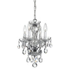 Crystorama - 5534-CH-CL-S - Four Light Chandelier - Welton - Polished Chrome