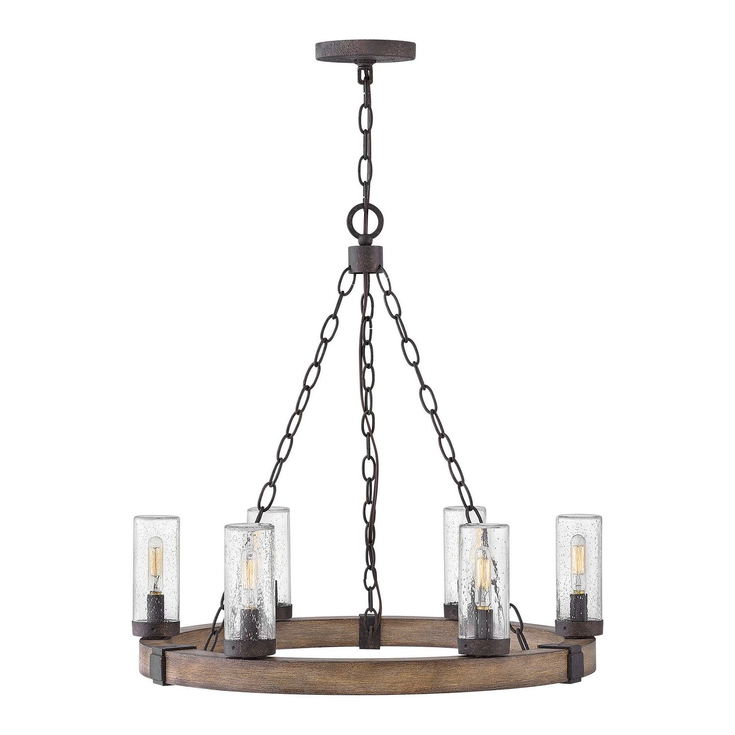 Hinkley Canada - 29206SQ-LL - LED Outdoor Chandelier - Sawyer - Sequoia