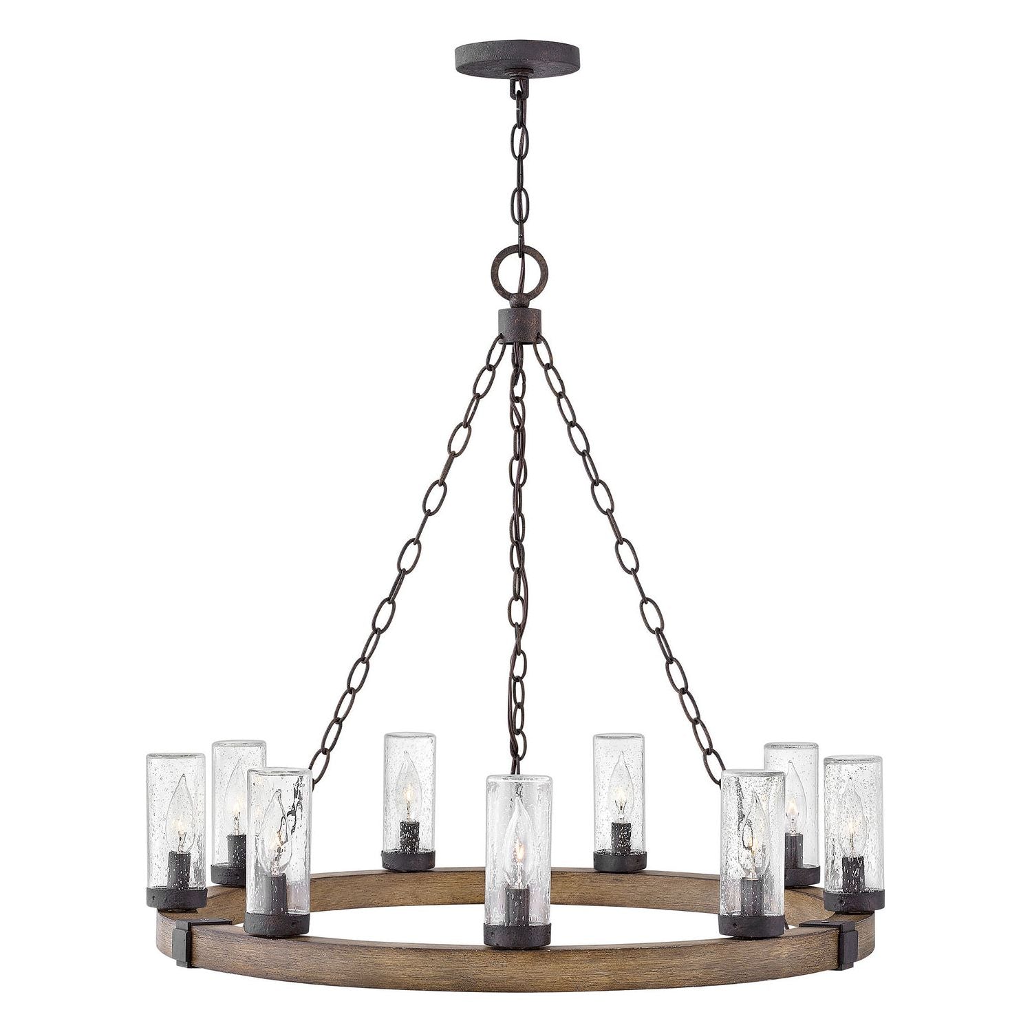 Hinkley Canada - 29208SQ-LL - LED Outdoor Chandelier - Sawyer - Sequoia