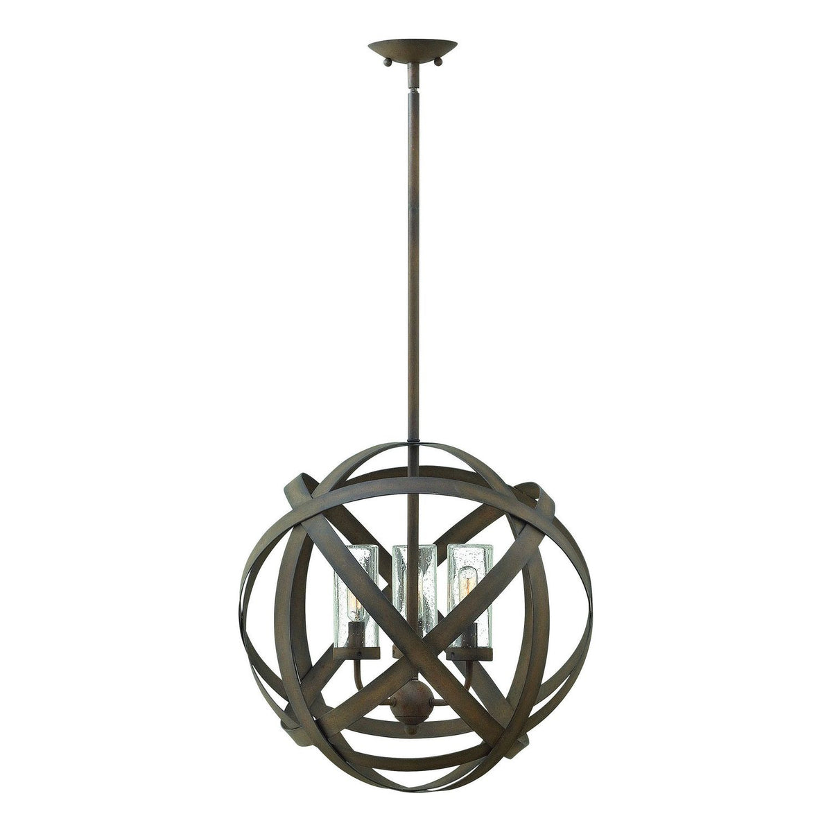 Hinkley Canada - 29703VI-LL - LED Outdoor Chandelier - Carson - Vintage Iron