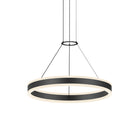 Sonneman 2303.25-J20 Double Corona LED Suspension en noir satiné