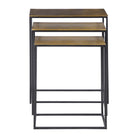 Uttermost - 25050 - Tables gigognes, lot de 3 - Coreene - Fer noir vieilli