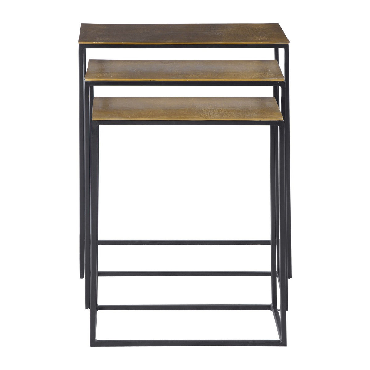 Uttermost - 25050 - Nesting Tables, Set/3 - Coreene - Aged Black Iron