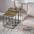 Uttermost - 25050 - Tables gigognes, lot de 3 - Coreene - Fer noir vieilli