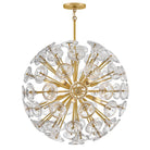 Fredrick Ramond FR46905UB Globe Maya Suspension en laiton non verni