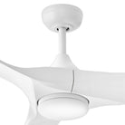 Luminaire intelligent à DEL Hinkley Lighting 903872FWW-LDD Swell Ventilateur  en blanc mat