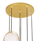 CWI Lighting Canada - 1153P24-6-169 - LED Pendant - Da Vinci - Medallion Gold