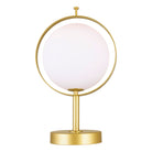 Éclairage CWI Canada - 1153T10-1-169 - DEL Lampe de table - Da Vinci - Médaillon d'or
