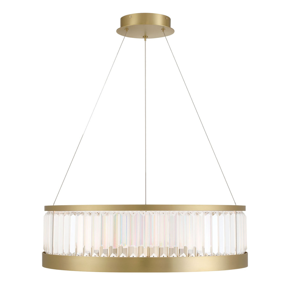 Eurofase 49352-016 Empra LED Cristal Suspendu en or