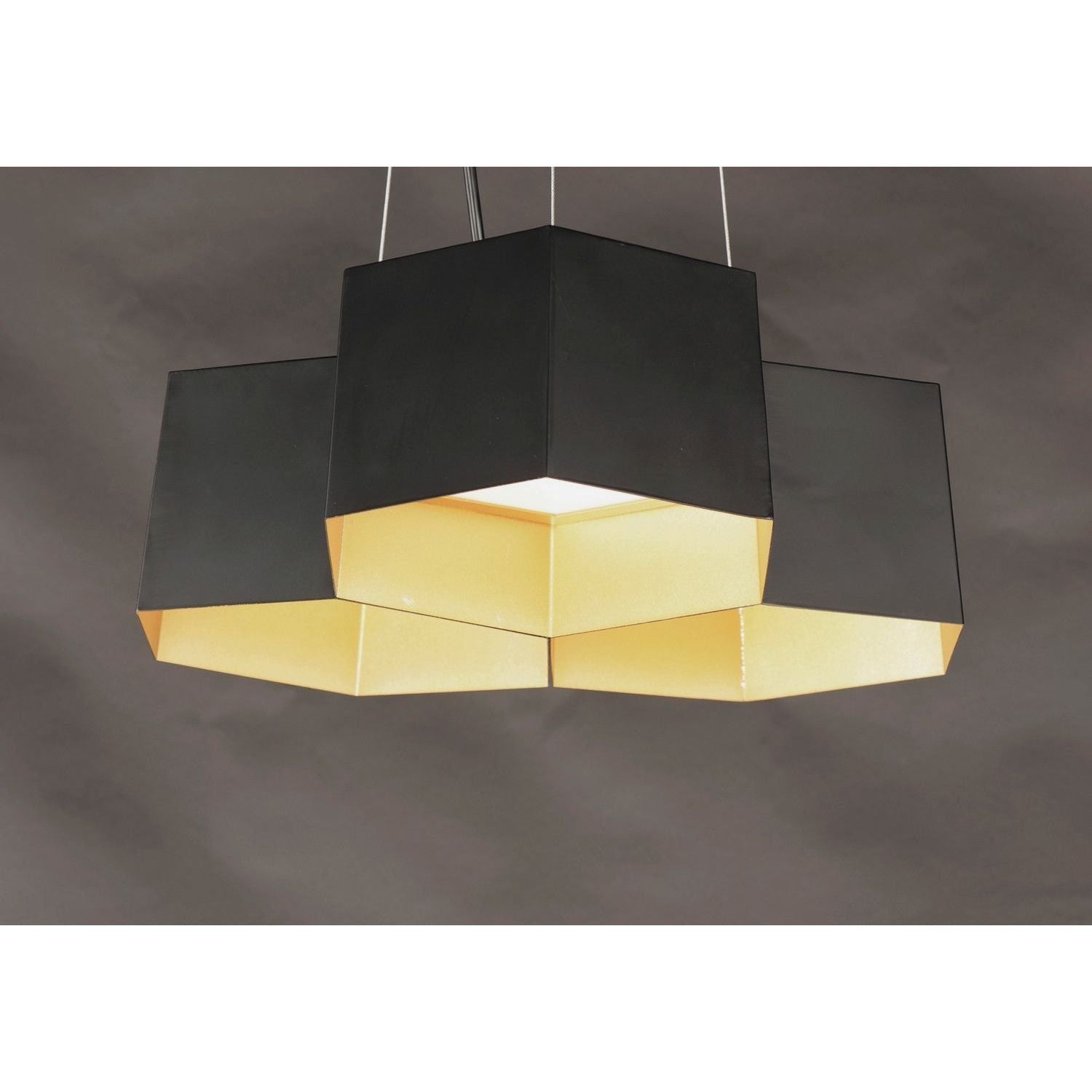 Maxim Lighting - Honeycomb LED Chandelier - 30334BKGLD | Montreal Lighting & Hardware