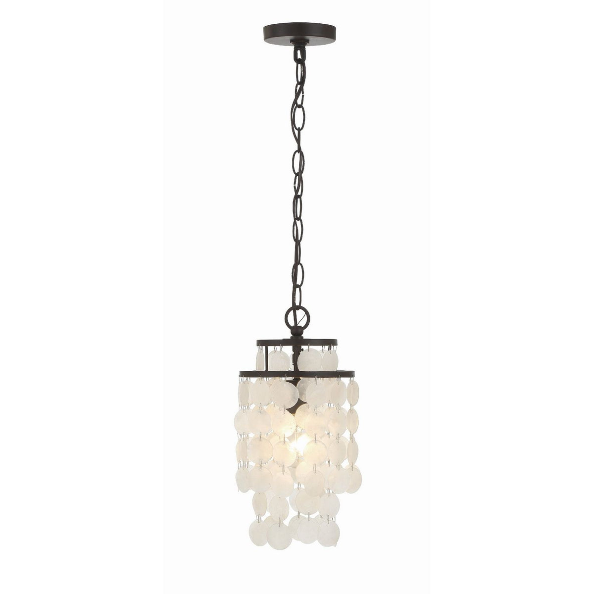 Crystorama - BRI-3000-DB - One Light Mini Chandelier - Brielle - Dark Bronze