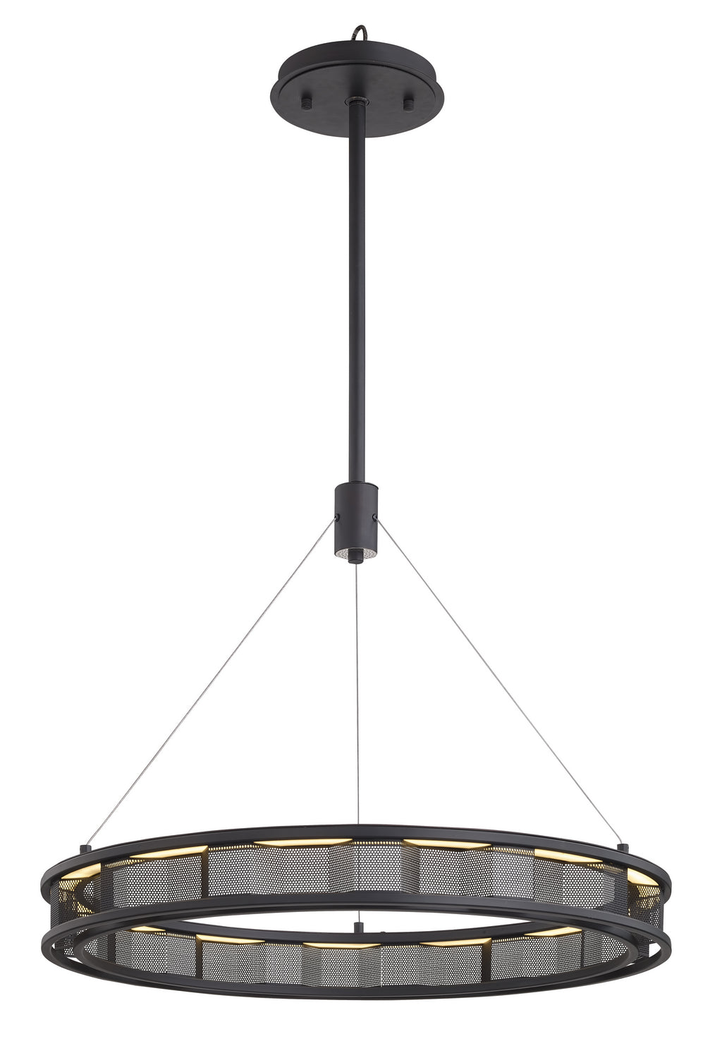 Troy Lighting Canada - F6863-SFB - LED Pendant - Fuze - Soft Off Black
