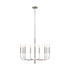 Visual Comfort Studio Canada - EC1009PN - Nine Light Chandelier - Brianna - Polished Nickel
