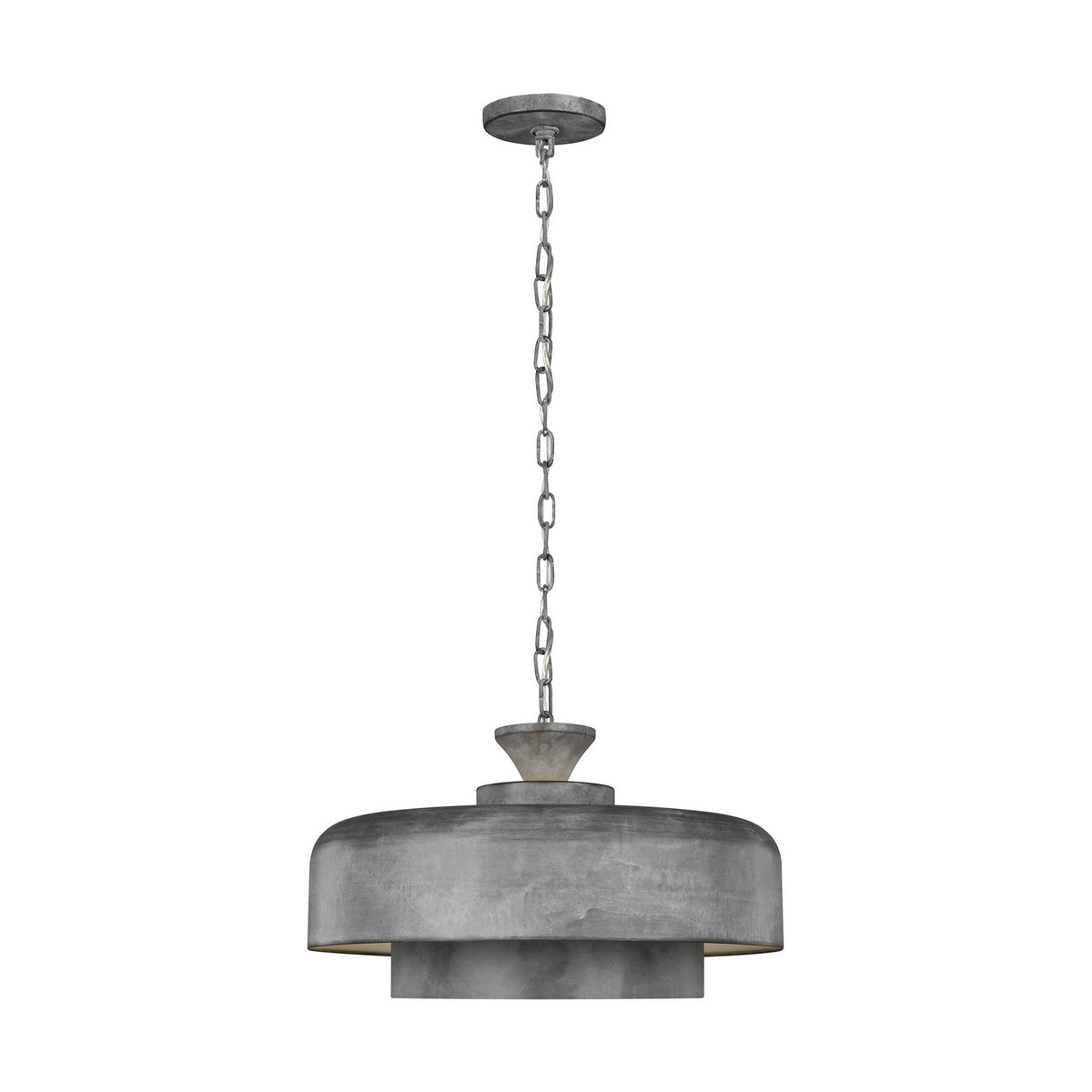 Visual Comfort Studio Canada - EP1001WGV - One Light Pendant - Haymarket - Weathered Galvanized