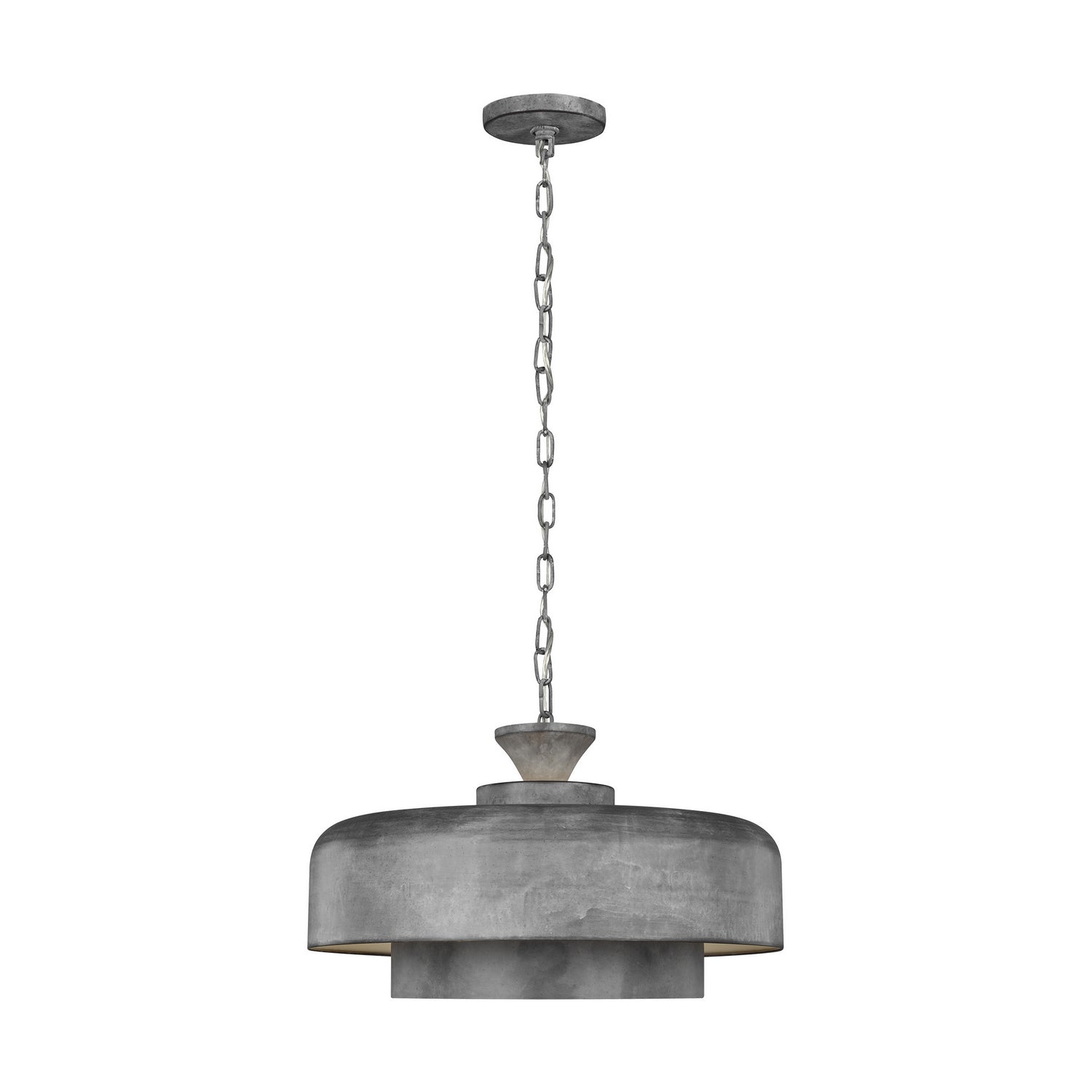 Visual Comfort Studio Canada - EP1001WGV - One Light Pendant - Haymarket - Weathered Galvanized