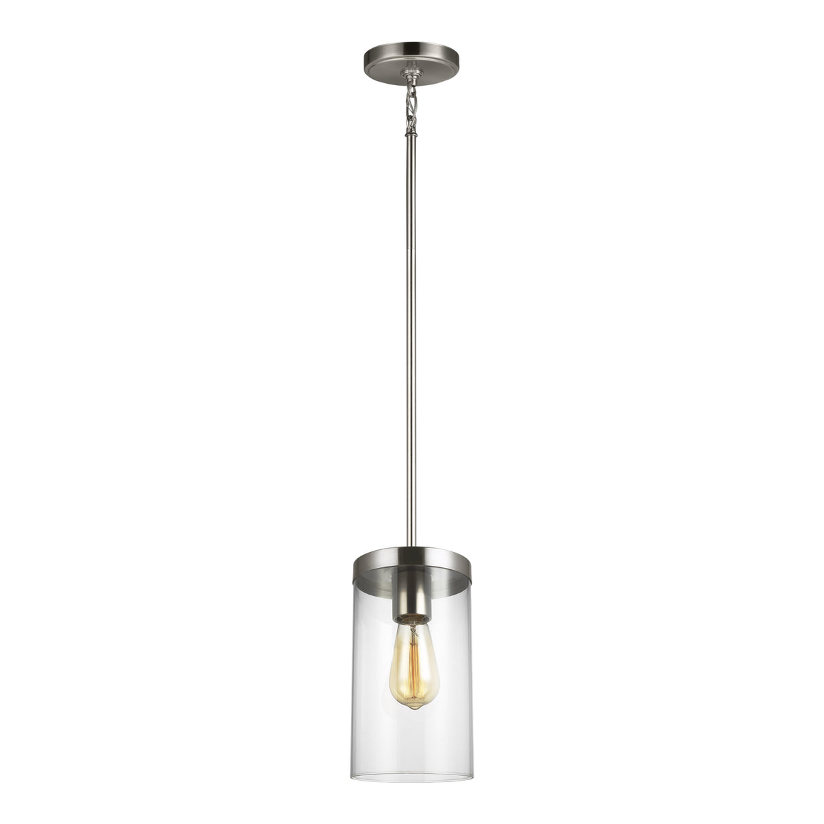 Visual Comfort Studio Canada - 6590301EN7-962 - One Light Pendant - Zire - Brushed Nickel