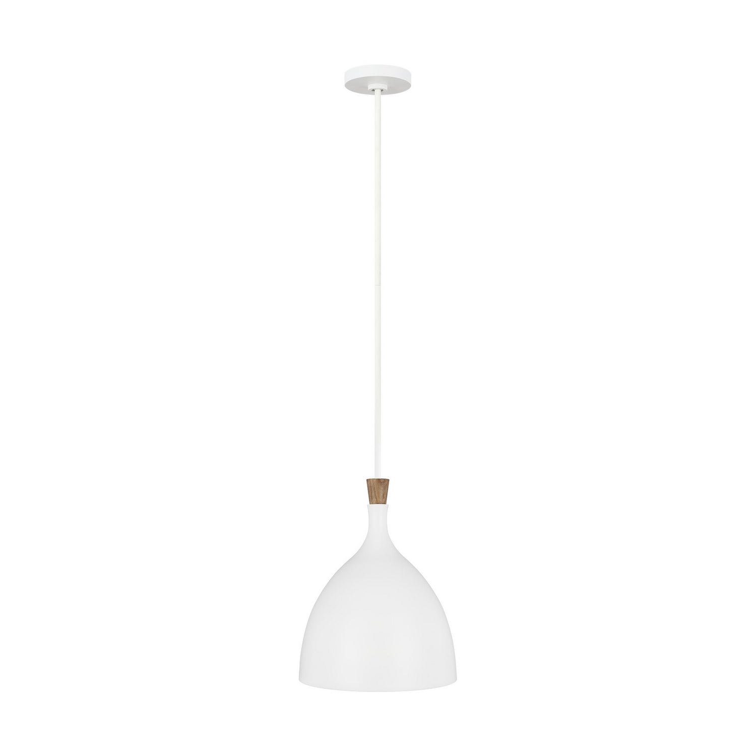 Visual Comfort Studio Canada - EP1071MWT - One Light Pendant - Darwin - Matte White