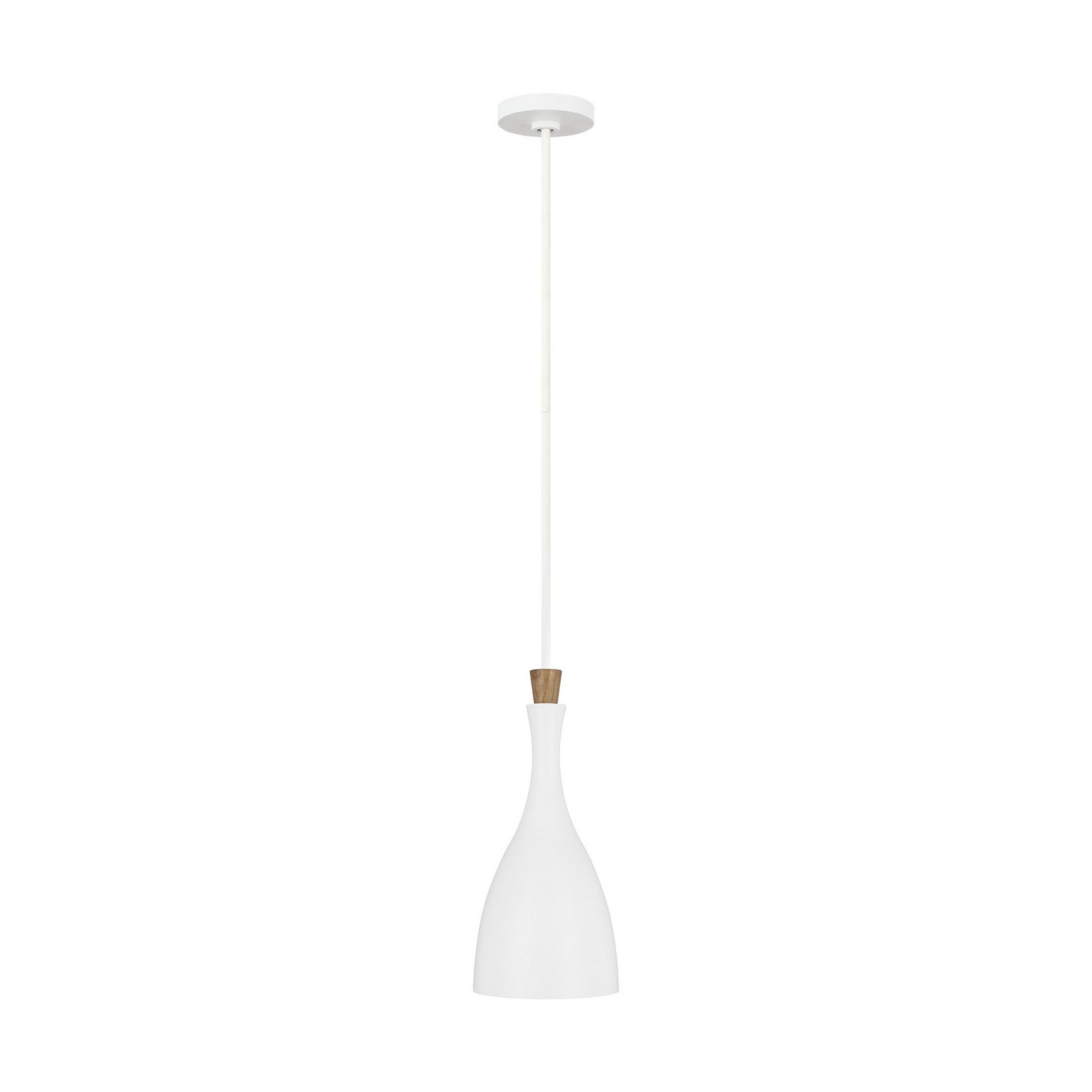 Visual Comfort Studio Canada - EP1131MWT - One Light Pendant - Darwin - Matte White