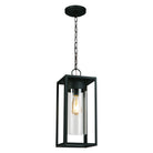 Eglo Canada - 203036A - One Light Outdoor Suspension - Walker Hill - Matte Black