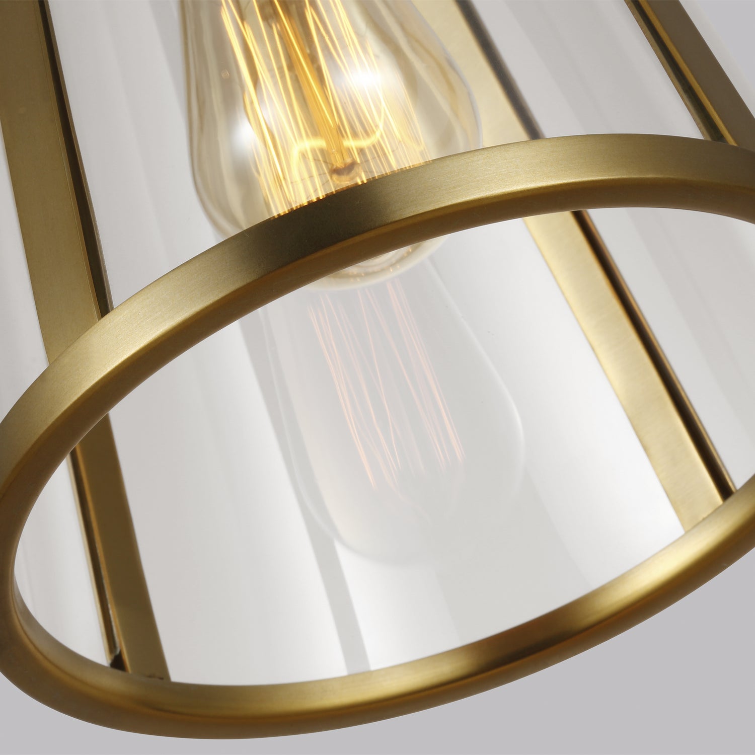 Visual Comfort Studio Canada - P1287BBS - One Light Pendant - Harrow - Burnished Brass