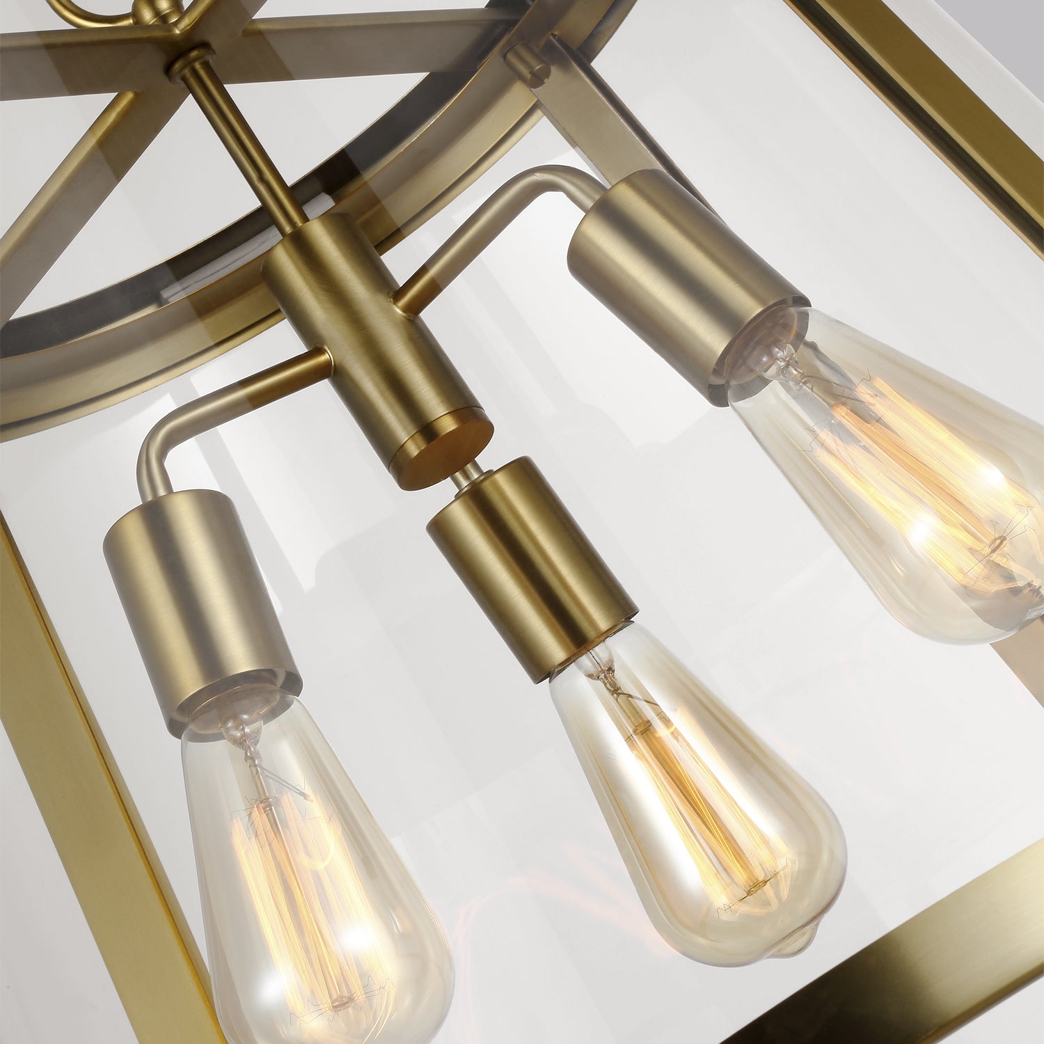 Visual Comfort Studio Canada - P1288BBS - Three Light Pendant - Harrow - Burnished Brass