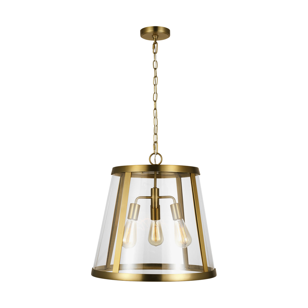 Visual Comfort Studio Canada - P1288BBS - Three Light Pendant - Harrow - Burnished Brass