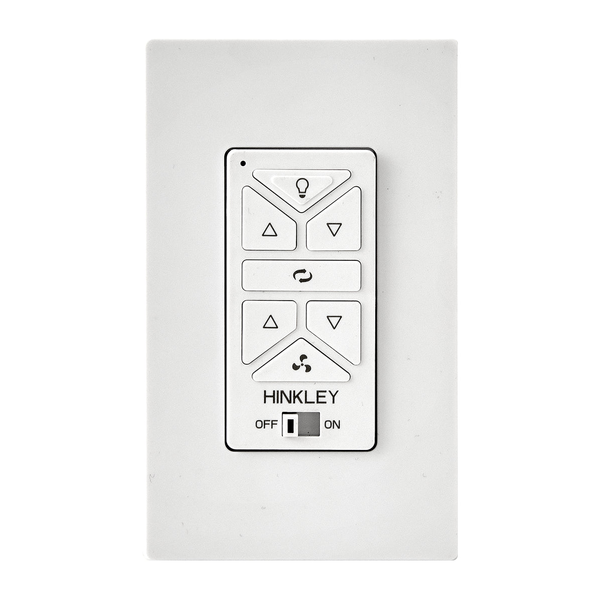 Commande murale réversible Hinkley Lighting 980024FWH HIRO - Câblée, blanche
