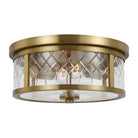 Visual Comfort Studio Canada - AF1072BBS - Two Light Flush Mount - Alec - Burnished Brass