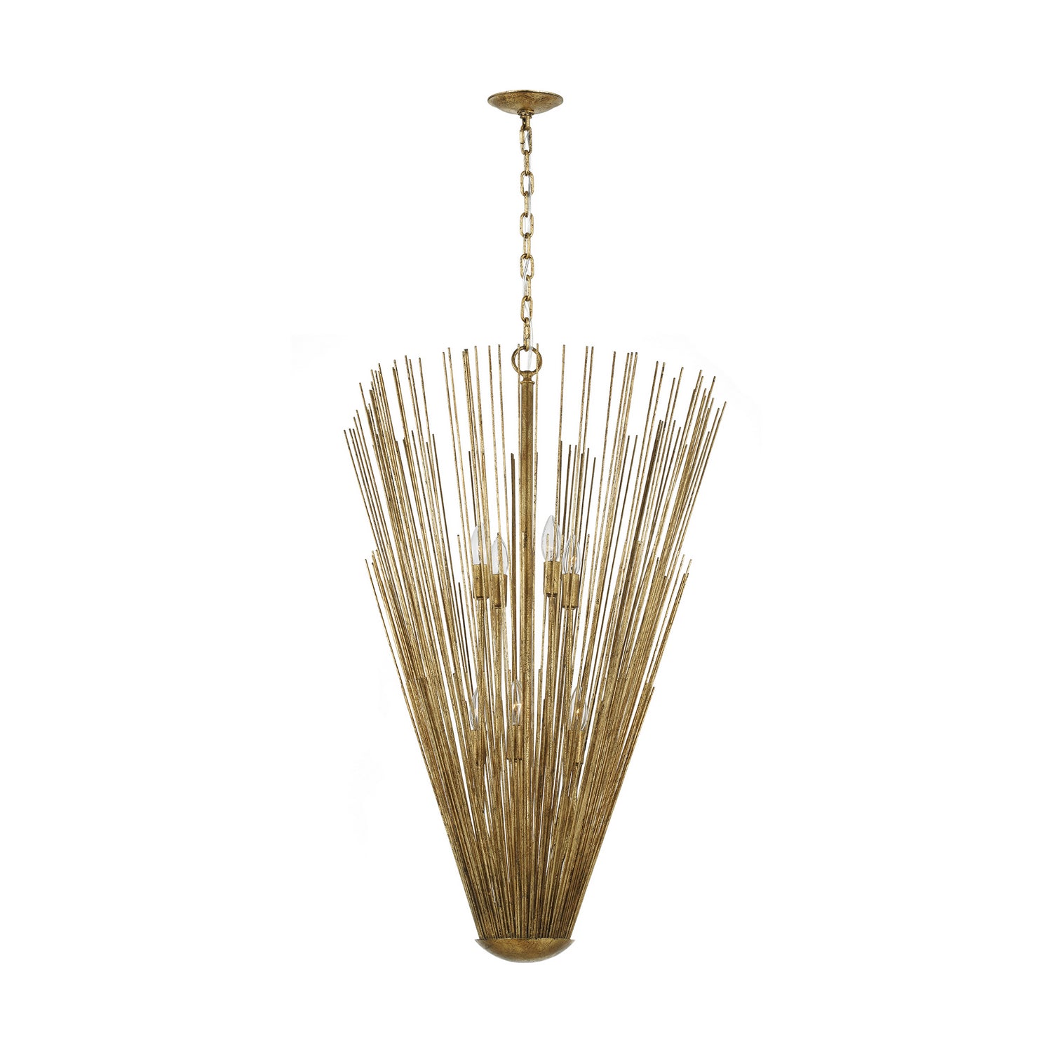 Visual Comfort Studio Canada - AP1146ADB - Six Light Pendant - Helios - Antique Gild
