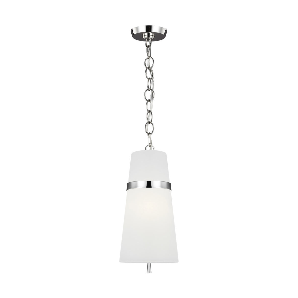 Visual Comfort Studio Canada - AP1161PN - One Light Pendant - Cordtlandt - Polished Nickel