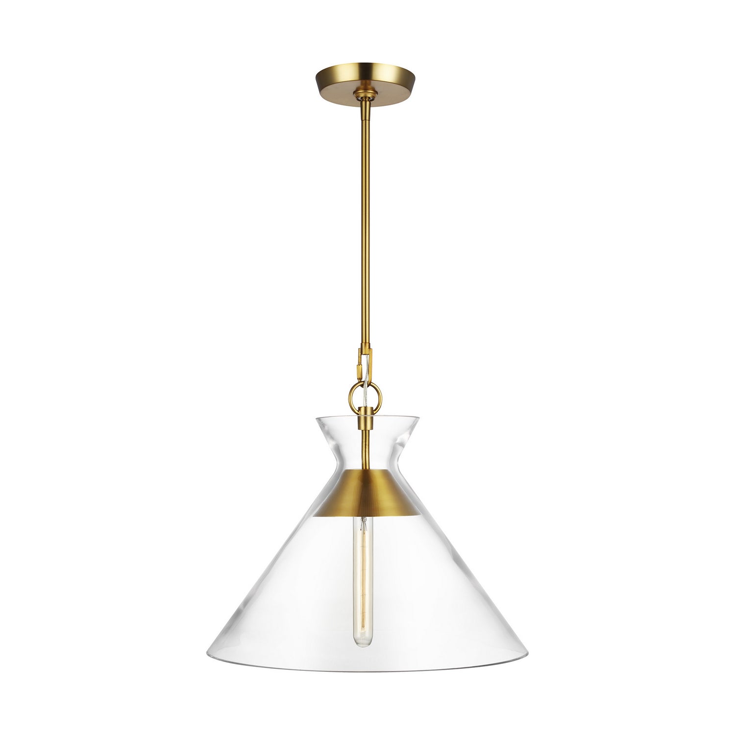 Visual Comfort Studio Canada - CP1031AI - One Light Pendant - Atlantic - Aged Iron