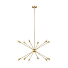 Visual Comfort Studio Canada - EC10312BBS - 12 Light Chandelier - Jax - Burnished Brass