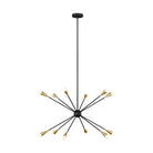Visual Comfort Studio Canada - EC10312MBK - 12 Light Chandelier - Jax - Midnight Black