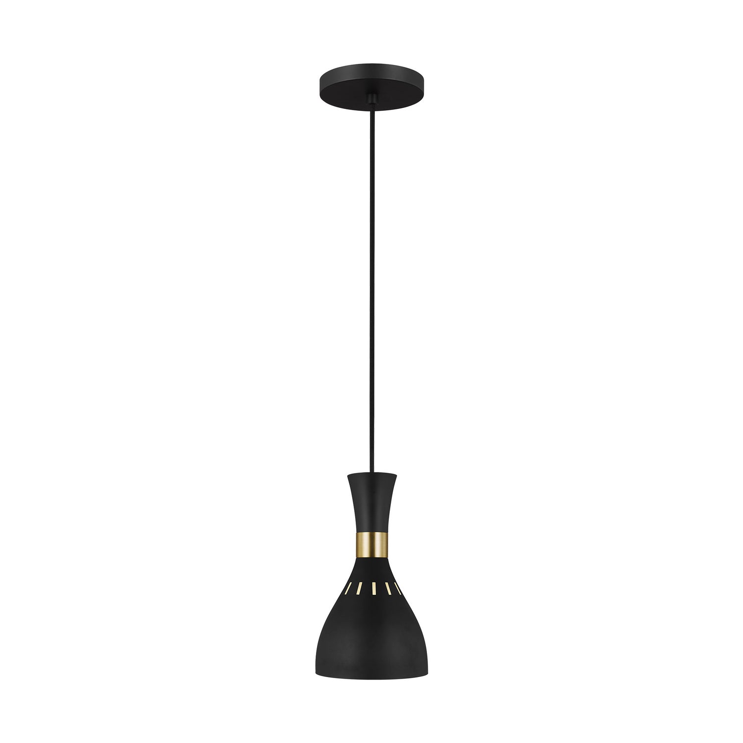 Visual Comfort Studio Canada - EP1141MBK - One Light Pendant - Joan - Midnight Black