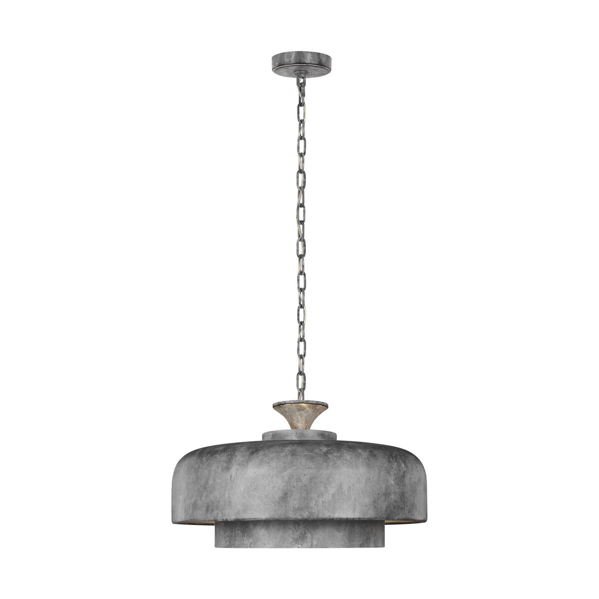 Visual Comfort Studio Canada - EP1161WGV - One Light Pendant - Haymarket - Weathered Galvanized