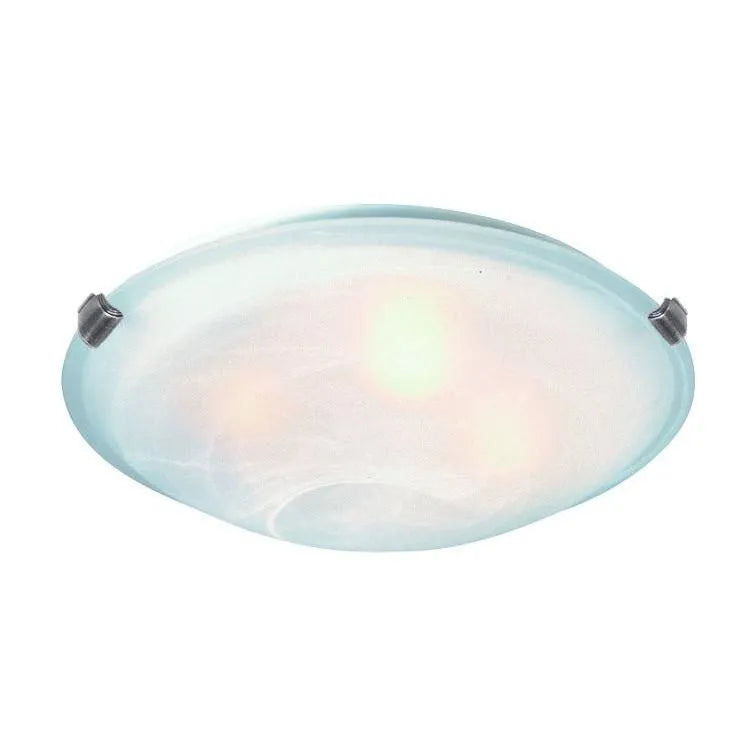 Artcraft Canada - AC2352SPBN - Three Light Flush Mount - Clip Flush - Brushed Nickel