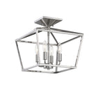Savoy House - 6-328-4-109 - Four Light Semi-Flush Mount - Townsend - Polished Nickel
