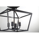 Savoy House - 6-328-4-44 - Four Light Semi-Flush Mount - Townsend - Classic Bronze