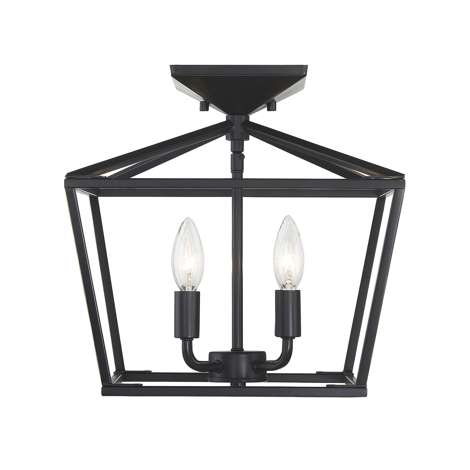Savoy House - 6-328-4-44 - Four Light Semi-Flush Mount - Townsend - Classic Bronze