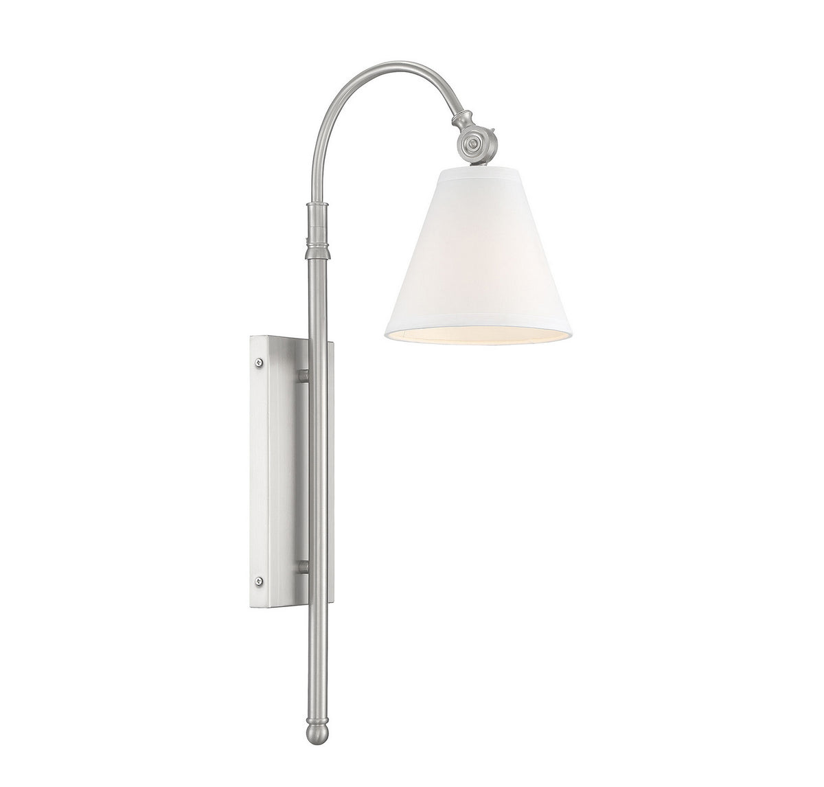 Savoy House - 9-1201-1-SN - One Light Wall Sconce - Rutland - Satin Nickel