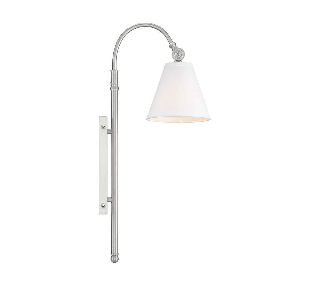 Savoy House - 9-1201-1-SN - One Light Wall Sconce - Rutland - Satin Nickel