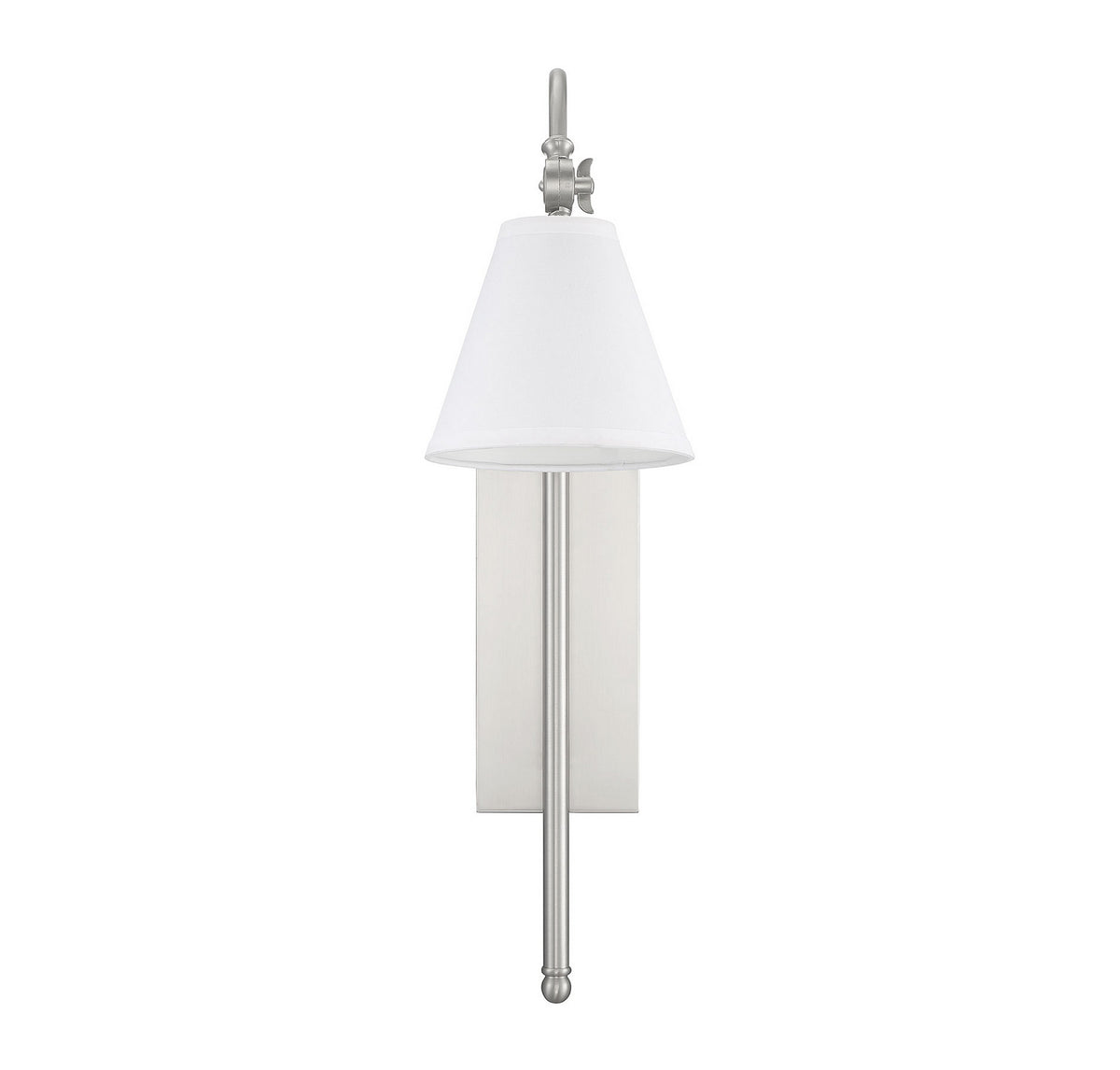 Savoy House - 9-1201-1-SN - One Light Wall Sconce - Rutland - Satin Nickel